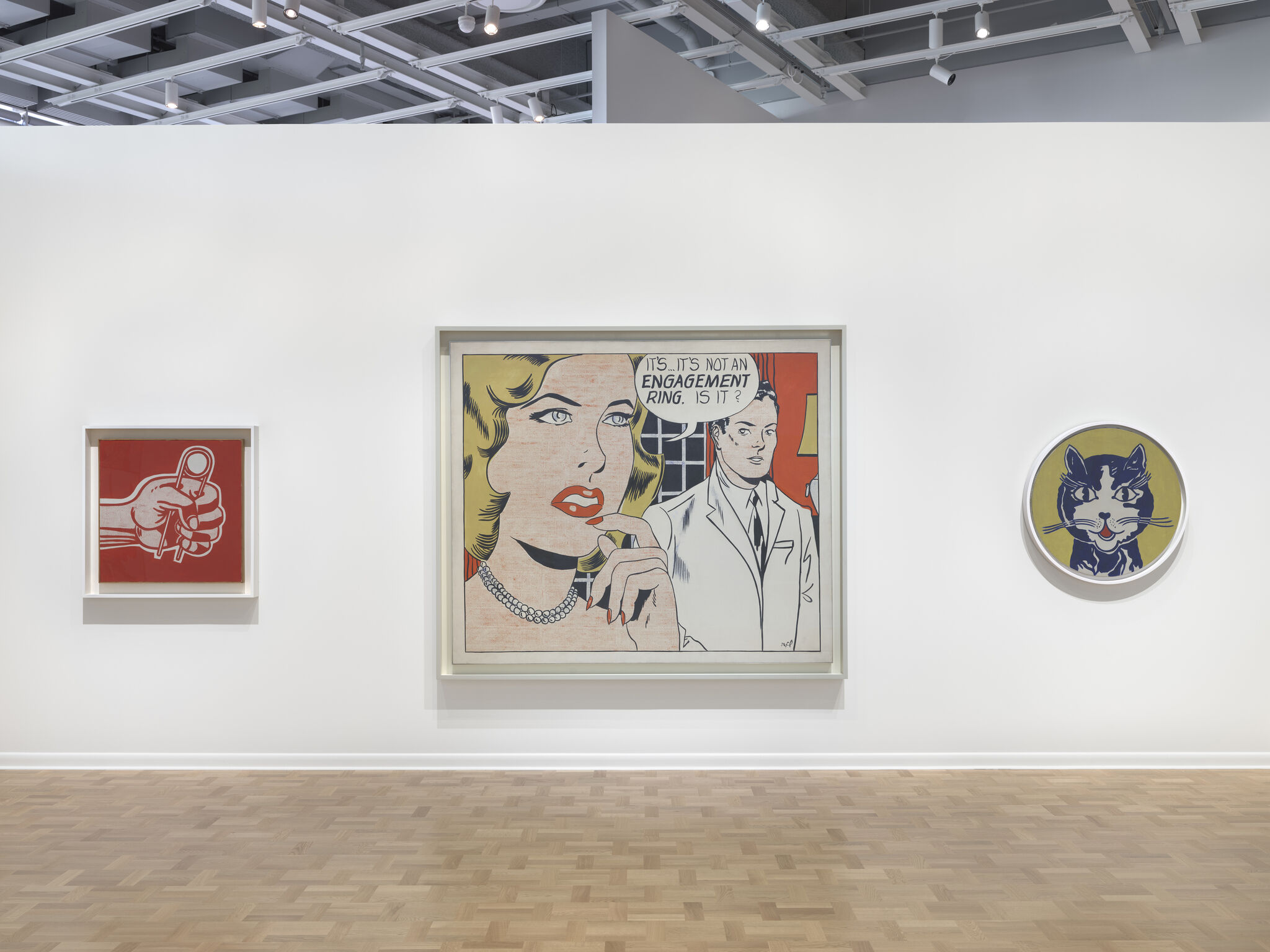 Installation view of Roy Lichtenstein: Like New (Whitney Museum of American Art, New York, October 11, 2026–May 10, 2027). Photograph by Ron Amstutz. Artwork © Estate of Roy Lichtenstein/DACS 2026