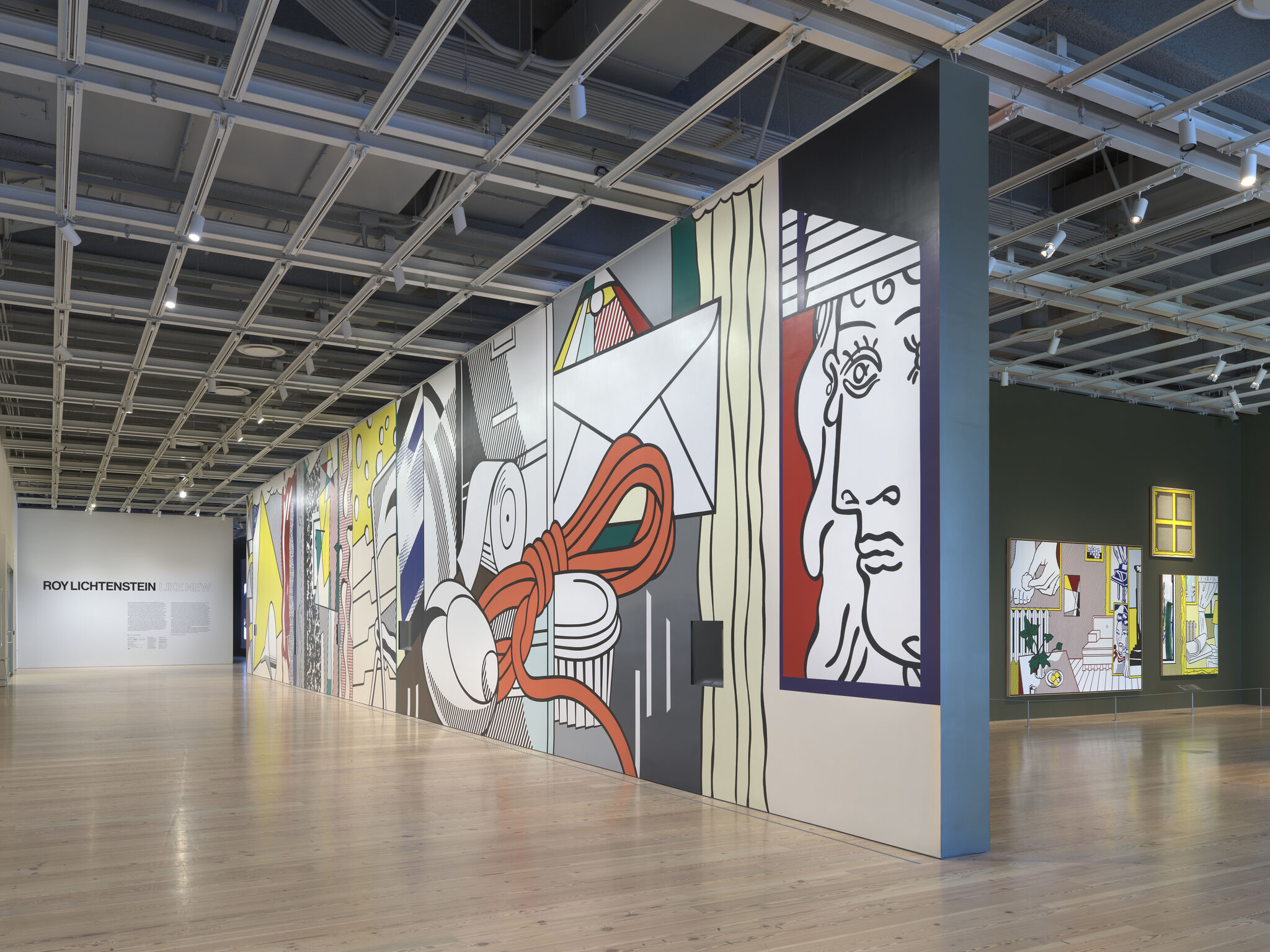 Installation view of Roy Lichtenstein: Like New (Whitney Museum of American Art, New York, October 11, 2026–May 10, 2027). Photograph by Ron Amstutz. Artwork © Estate of Roy Lichtenstein/DACS 2026