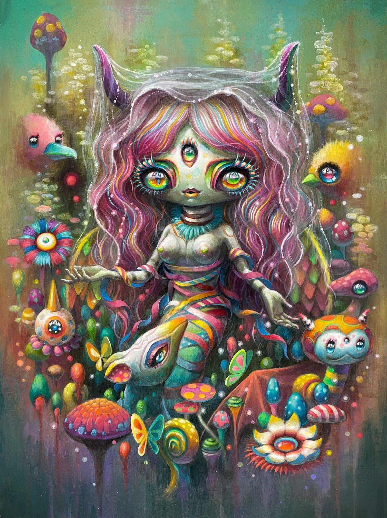 “BOTANICAL DREAMS” YOKO D’HOLBCHIE