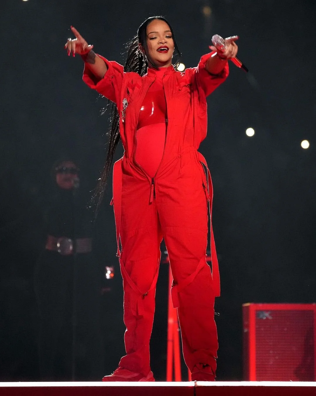 RIHANNA’S CUSTOM LOEWE SUPER BOWL LOOK
