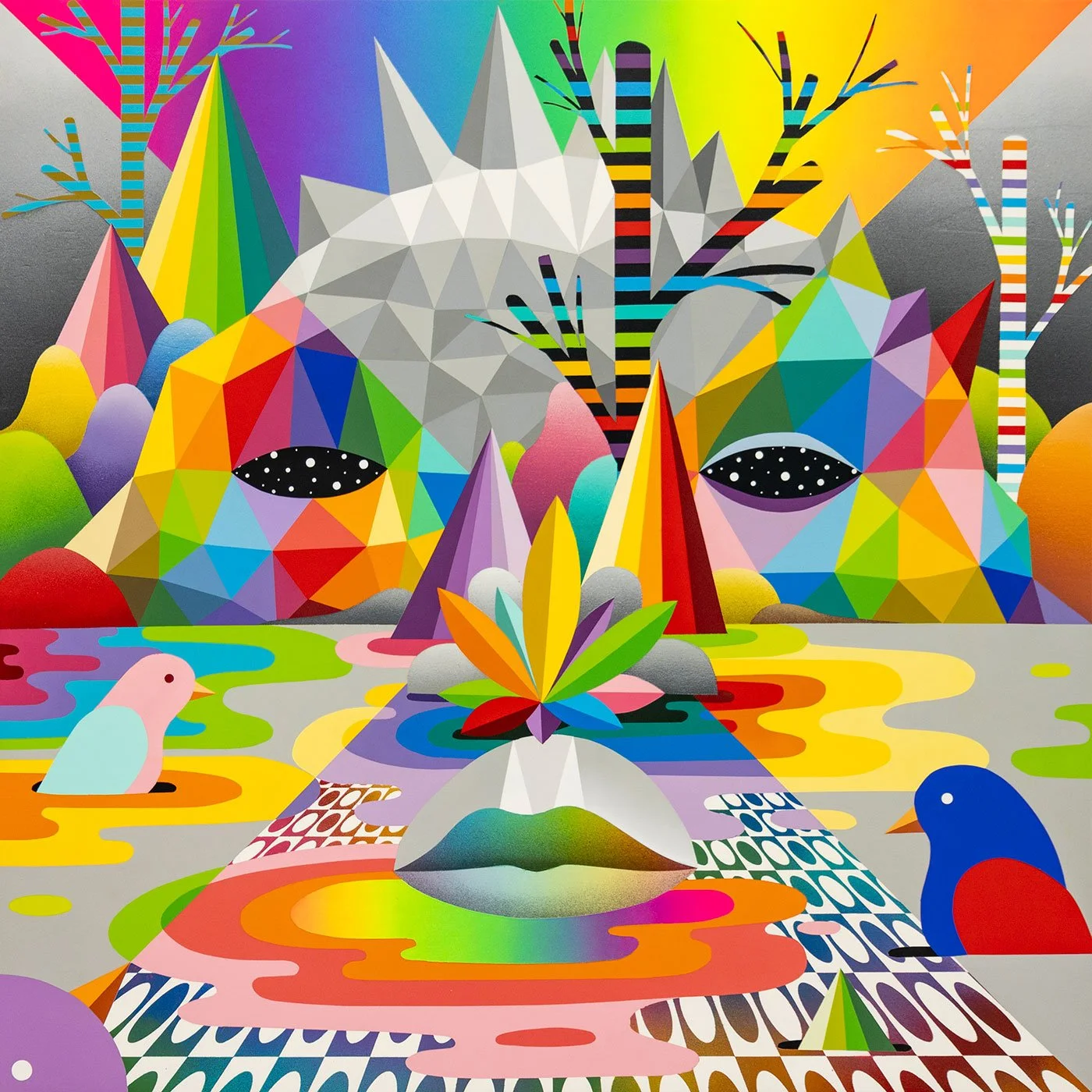 “KISSES BETWEEN UNIVERSES “OKUDA SAN MIGUEL