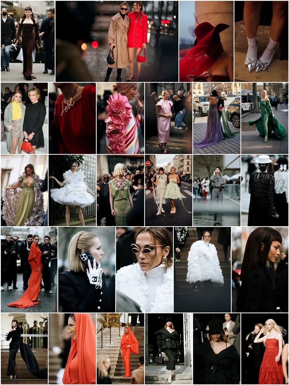 PARIS STREET STYLE: HAUTE COUTURE HIGHLIGHTS S/S '24