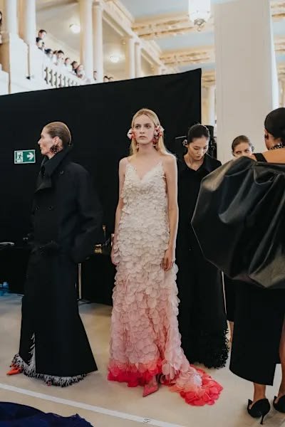 #BALENCIAGA HAUTE COUTURE BACKSTAGE