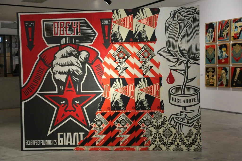 OBEY / SHEPARD FAIREY “FACING THE GIANT”