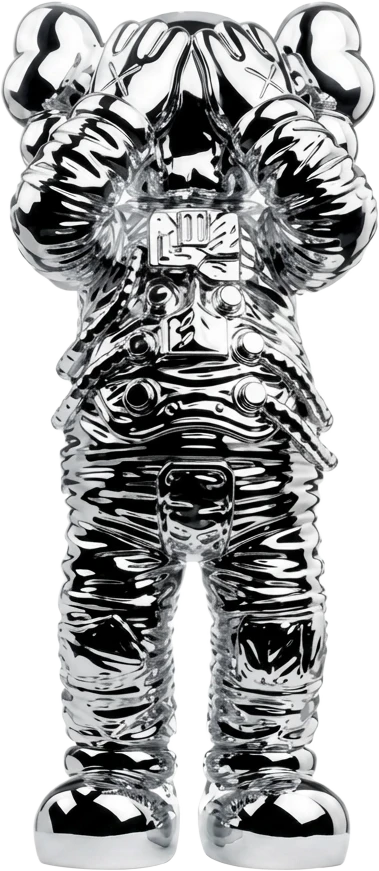 KAWS Holiday Space Figure Silver