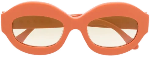 G1E oval-frame sunglasses