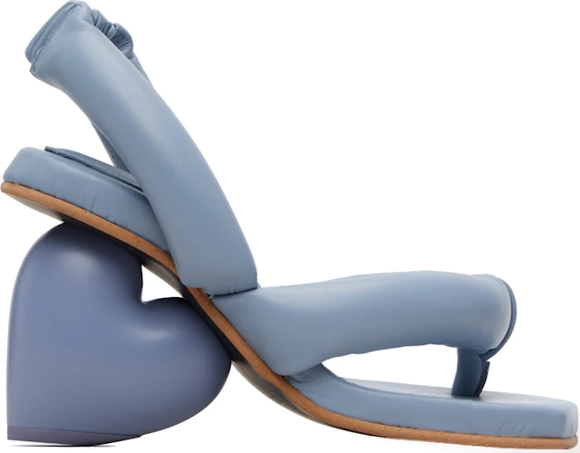 YUME YUMEBlue Love Heeled Sandals